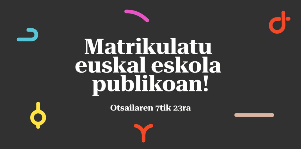 2024-2025 matrikulazioa